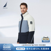 撞色航海隐藏帽工装 NAUTICA 新品 26春季 风夹克外套 诺帝卡男装