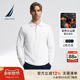 秋冬珠地自发热舒适休闲重磅POLO衫 诺帝卡男士 火山岩 NAUTICA