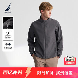 防泼水舒适保暖薄绒夹克外套JO4314 春季 NAUTICA 诺帝卡男装