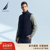NAUTICA 保暖马甲JM4405 肌理感休闲舒适时尚 诺帝卡男装 春秋款