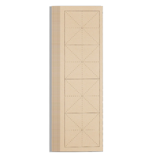 【四格米字格宣纸】毛笔大字日课纸楷书篆书隶书专用作品纸练字半生熟毛笔练字纸初学者学生练习纸临摹