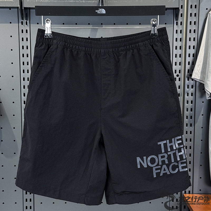 北面新款防潑水休閑男士短褲