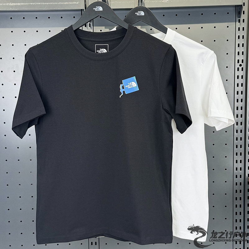 北面新款男士速干衣短袖T恤