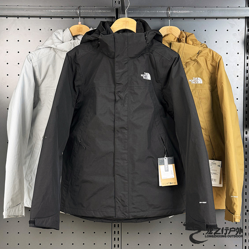 24秋冬新款TheNorthFace北面男户外防水羽绒内胆三合一冲锋衣81QS