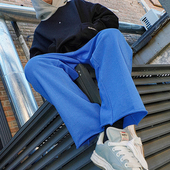 简约高级感原创杨政 男女宽松休闲长裤 UNSHACKLED潮牌美式 廓形卫裤