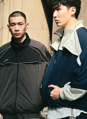 UNSHACKLED国潮梭织浮水套装男女宽松防水防风冲锋衣外套杨政原创