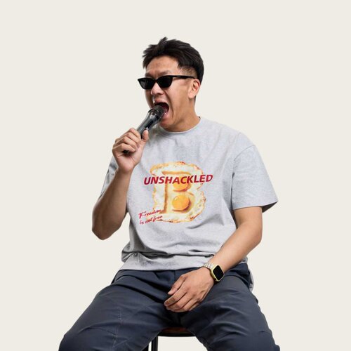 UNSHACKLED蛋B短袖10A抗菌260g索罗娜夏季凉感T恤圆领宽松杨政