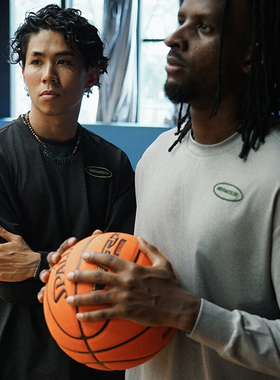 UNSHACKLED美式宽松速干两件套长袖T恤运动基础款篮球服原创杨政