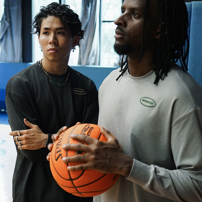 美式宽松速干两件套长袖T恤