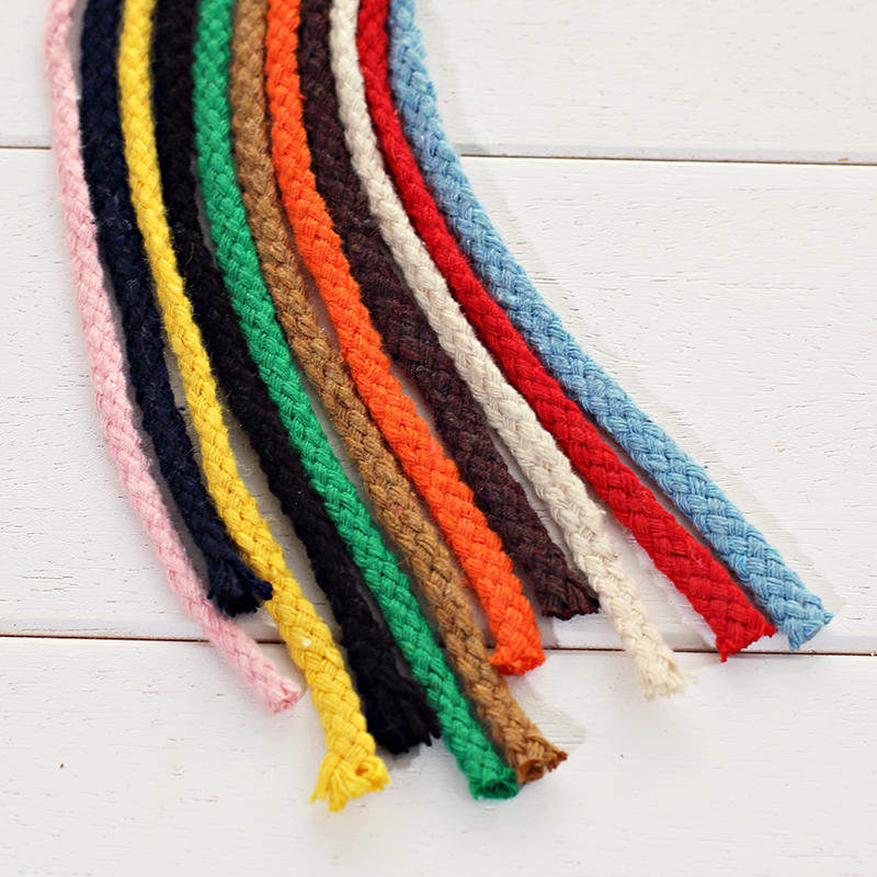 八股彩色棉绳编织口袋抽绳裤绳帽绳棉线绳子捆扎束口袋绳DIY手工,居家布艺,绳子,淘宝优惠券,粉丝福利购,淘宝优惠卷