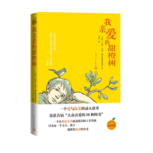 官方正版我亲爱的甜橙树若泽·毛罗·德瓦斯康塞洛斯蔚玲巴西长篇小说亲子阅读儿童小说人民文学出版社