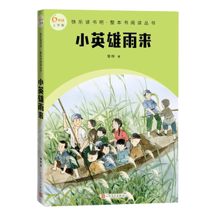 小英雄雨来快乐读书吧·整本书阅读丛书管桦语文六年级上册配套阅读图书/精选精编精校/名师领读,版本精良
