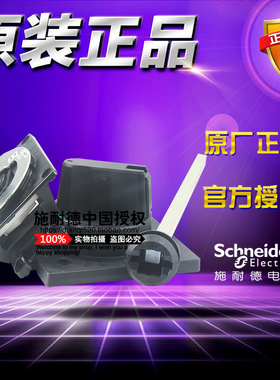 原装正品施耐德延长旋转手柄 EZDROTE 黑色手柄 适用于EZD160/250