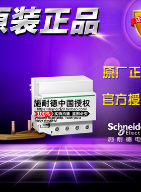 施耐德Vigi C120添加剩余电流装置 A9N18571 4P 125A 500mA瞬动型