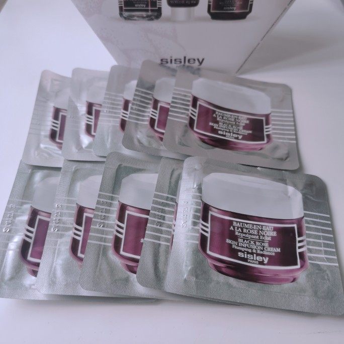 包邮中小样10片打包价Sisley/希思黎黑玫瑰焕采精华霜4ml28年