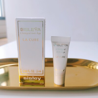 专柜中小样，Sisley/希思黎抗皱修活臻颜精华组2ml肌源精华27年