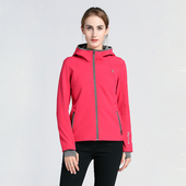 防风防水保暖户外女式 不起球透气软壳衣卫衣春秋速干野营抓绒徒步