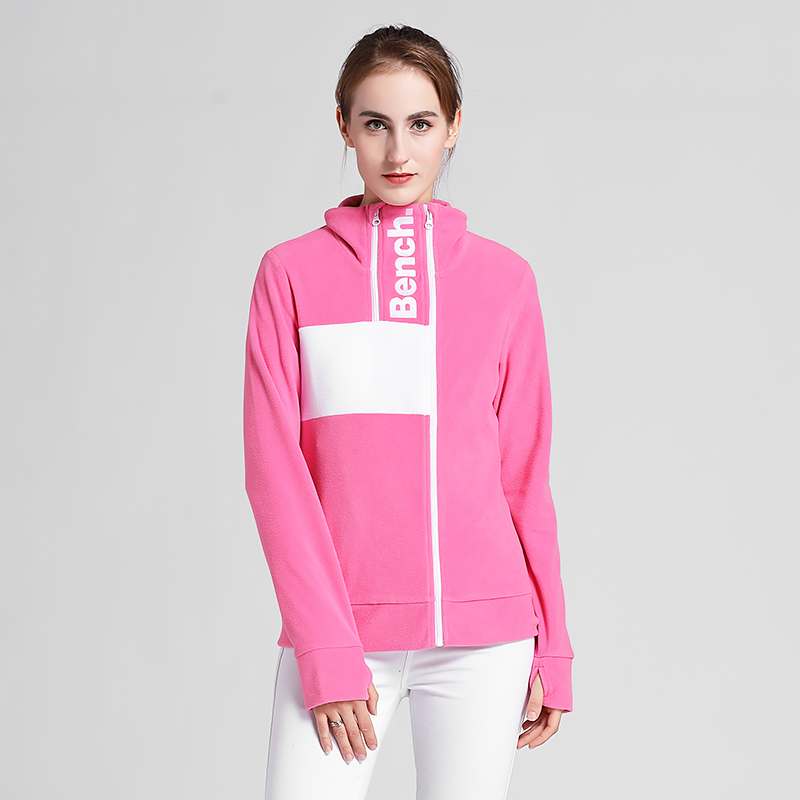 春秋户外抓绒衣薄款立领春秋速干