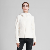 品牌卫衣开衫 滑雪抓绒保暖羊羔绒连帽外套加厚户外防寒 运动拉链款