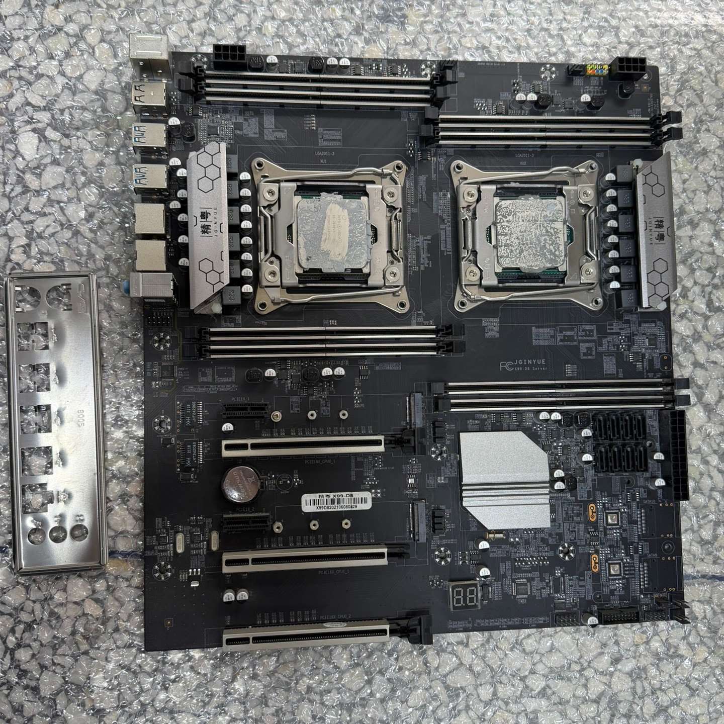 {议价}出精粤X99-D8双路主板，支持双路E5 26xx系列CPU图片