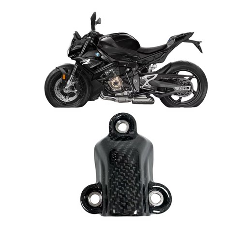 适用BMW宝马S1000RR S1000R 改装碳纤维水冷却器保护盖