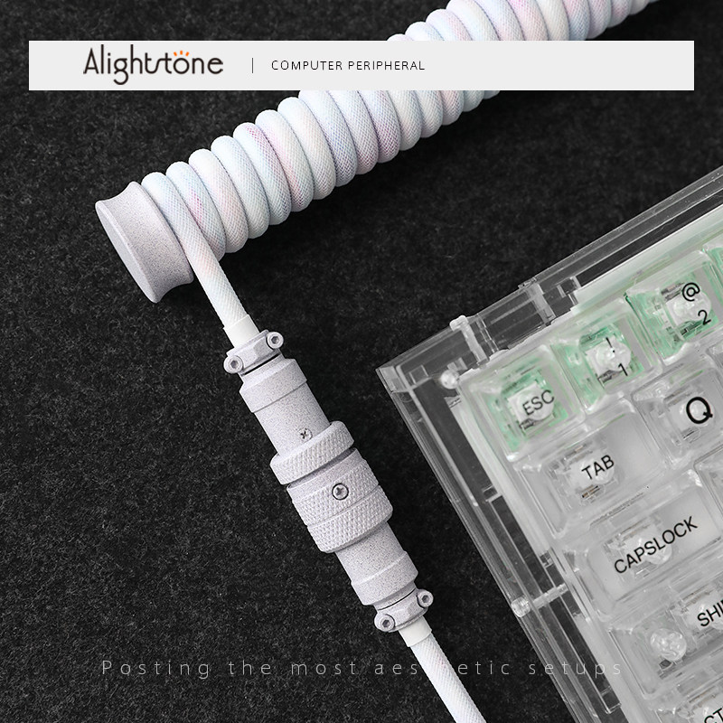 Alightstone客制化键盘航插线