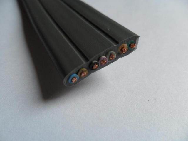 Adapt -40 To 70 Celsius 7*1.0MM2 automatic Retractable door Flat wire Electric door move Flat cablein the Electronic/Electrician , Wire , Cables  category - from Buy2taobao.com to provide professional Taobao agent buy service