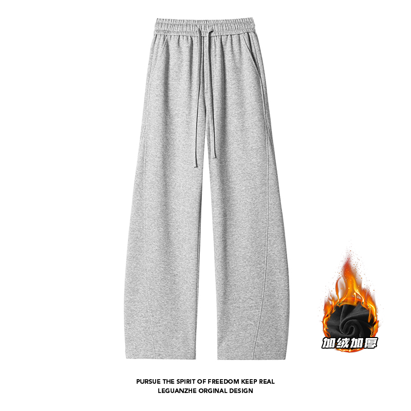 2025HK25680加绒白底超柔弯刀加绒卫裤M-5XLHK25919-特P29，男装休闲裤，奇怪漫猴工厂店