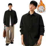 2025HC25700加绒无影墙大码灯芯绒长袖衬衫M-5XHC25958-特P30，男装衬衫，奇怪漫猴工厂店