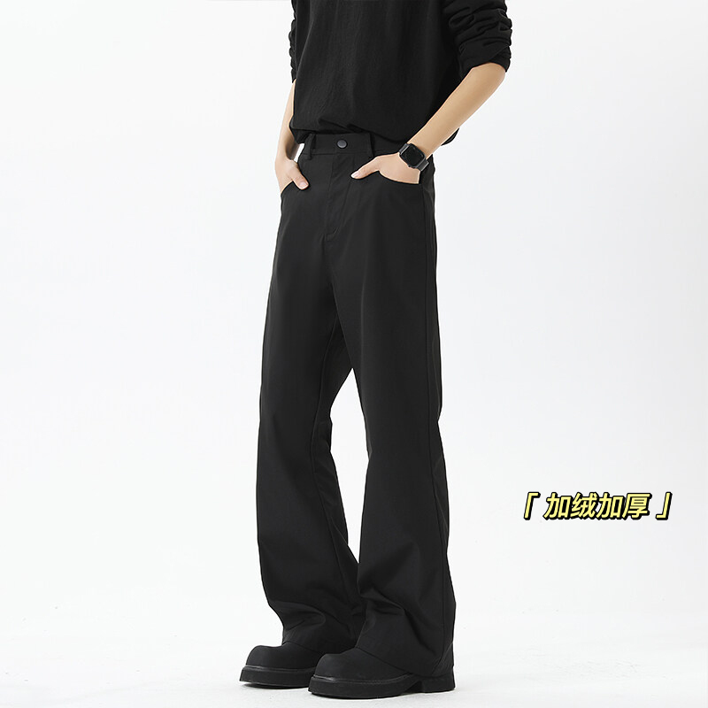 2025HK25128加绒无影墙美式微喇西裤M-5XLHK25955-特P30，男装休闲裤，奇怪漫猴工厂店