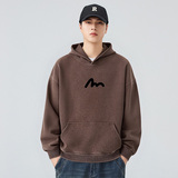 男士洗水卫衣连帽上衣外套，男装卫衣，奇怪漫猴工厂店