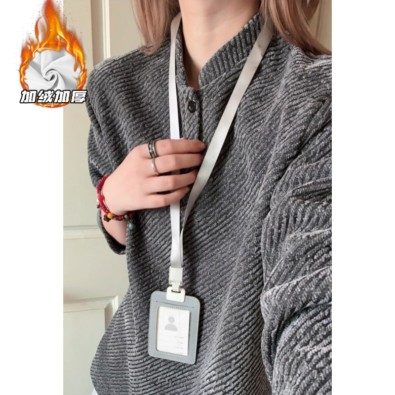 2025HT251058加绒港风女模大码立领T恤M-5XHT251062-特P29，男装T恤，奇怪漫猴工厂店