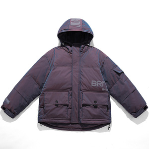 913 冬季新款平铺90%白鸭绒男连帽亮色羽绒服外套,男装羽绒服,电商A436