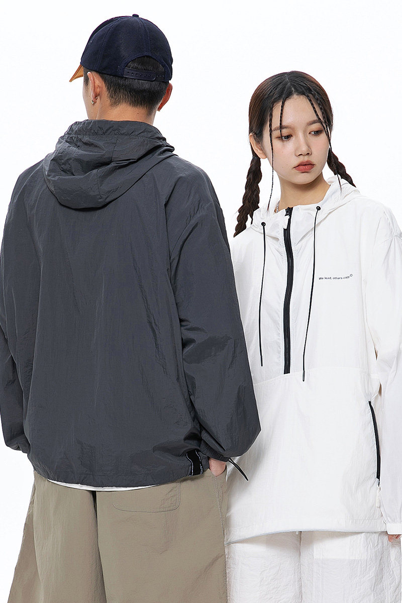 克莱因外套女夏季薄款宽松连帽防晒服情侣防晒衣A436-2632-P60,男装夹克,电商A436