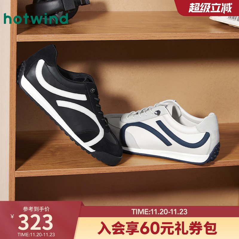 热风2025年秋季新款男时尚休闲鞋
