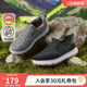 布鞋 男士 时尚 热风男鞋 加绒保暖一脚蹬健步鞋 新款 休闲鞋 男 2024冬季