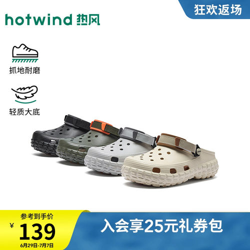 2026年夏季新款男士时尚洞洞鞋
