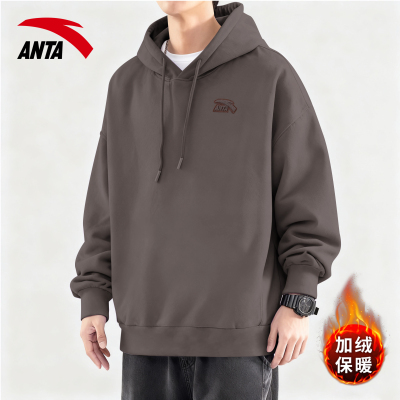 安踏连帽卫衣秋冬季宽松潮流