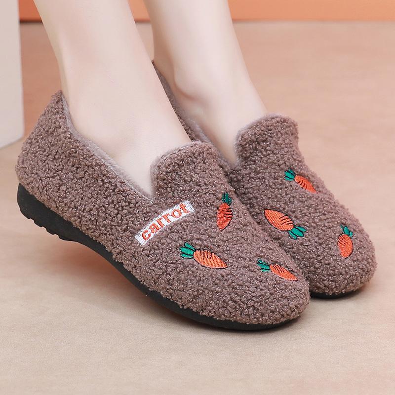 老北京布鞋冬季新款加绒加厚棉鞋