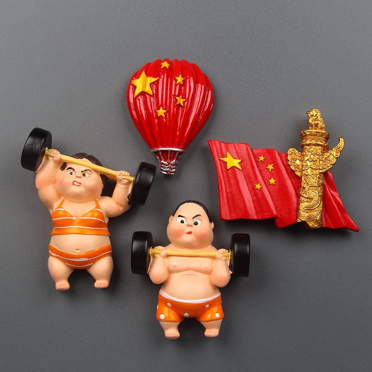 可爱卡通创意立体装饰冰箱贴