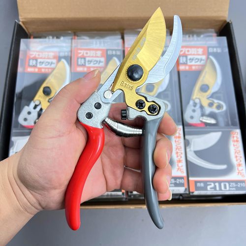 日本SK5钢省力园林剪修枝剪园艺剪花剪果树剪刀花艺剪修剪树枝