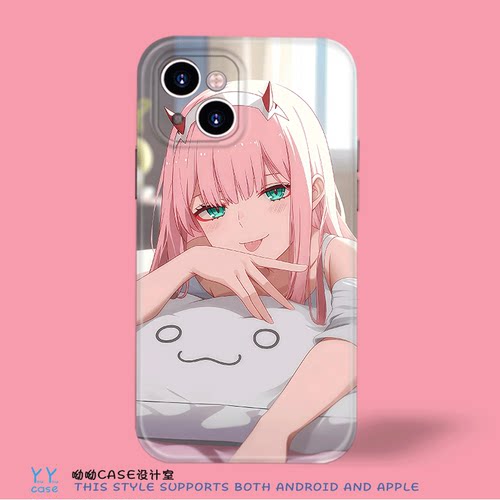 可爱人气少女02二次元动漫女孩适用iPhone17promax菲林全包小米14U荣耀300vivos50oppofindx9安卓手机软壳