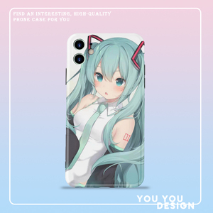 全包光面软壳苹果17pro动漫初音