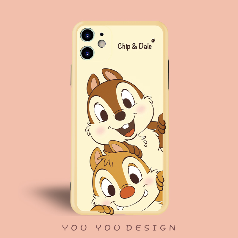 iPhone手机壳奇奇蒂蒂松鼠苹果