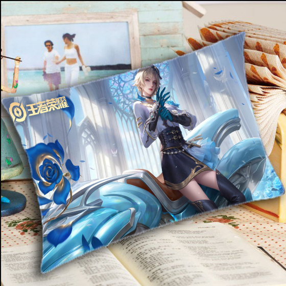 王者荣耀凌霄真龙敖隐瑰影绮梦芈月玫蓝誓约戈娅睡枕长枕礼物定制