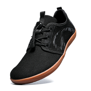 加厚底太极鞋男女练功鞋牛筋底宽头太极拳功夫武术鞋防滑八段锦鞋