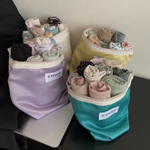 Dstudio杜小宅MOMI10枚盲袋内裤盲袋女士中腰舒适透气少女夏