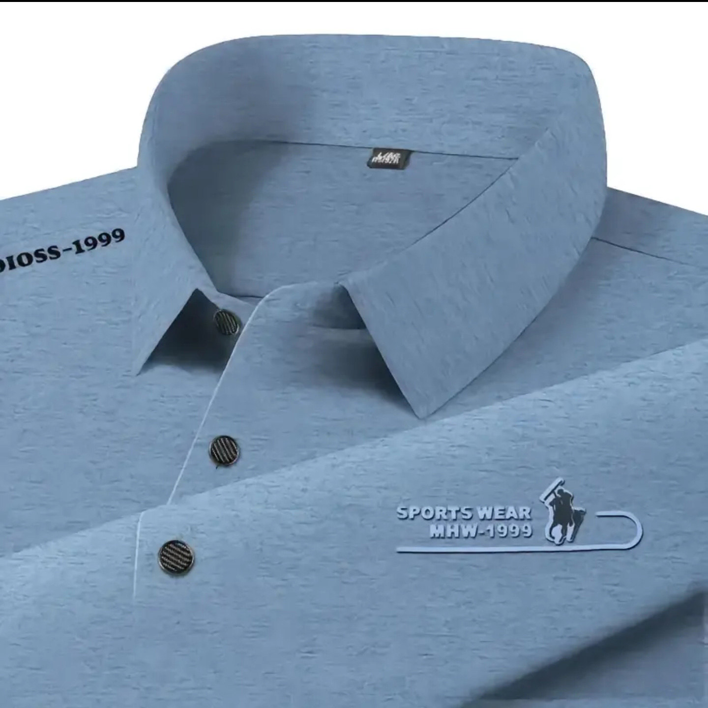 凯丽男装高档polo衫2026新款夏季男士短袖T恤透气纯色百搭长袖潮