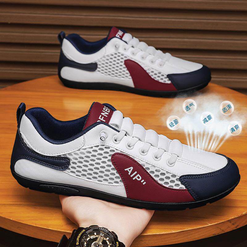 正品福建晋江帕拉鞋官方旗舰店2026爆款男士阿甘鞋透气网面休闲鞋