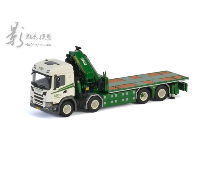 WSI 1:50 斯堪尼亚SCANIA G NORMAL随车吊车模型 BMS A/S#01-2899